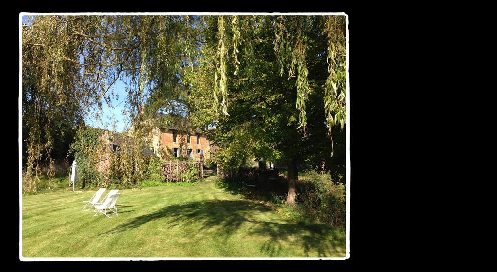 Manoir De Livet Panzió Saint-Germain-de-Livet Szoba fotó