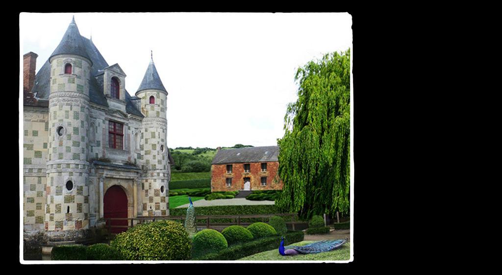 Manoir De Livet Panzió Saint-Germain-de-Livet Szoba fotó